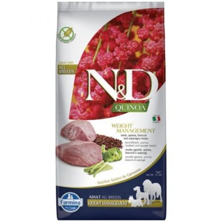 N&D Quinoa Miel Controlul Greutatii hrana uscata caini 7kg