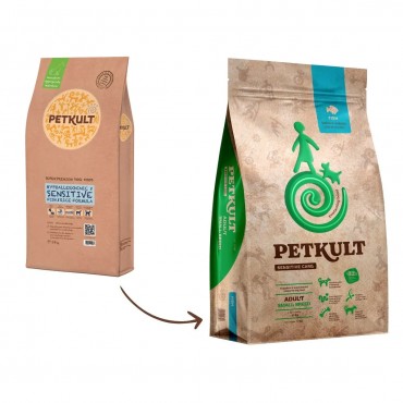 Petkult Sensitive Adult Talie Mică, Peste 3kg