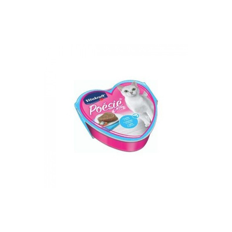 Recompense pisici Vitakraft Poesie cu Somon si Spanac 85 g