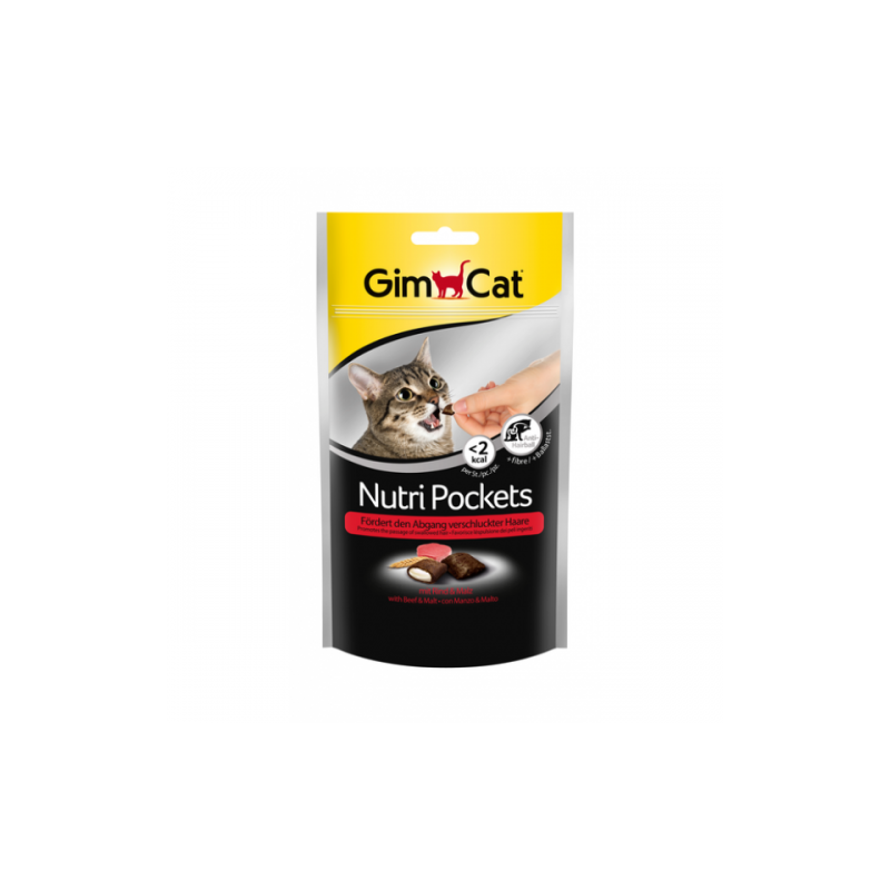 Recompense pisici Gimcat cu vita si malt 60 g