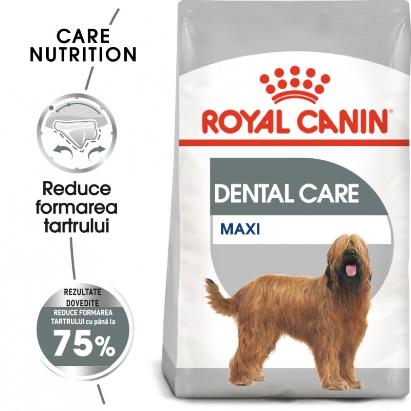 Royal Canin Maxi Dental Care Adult hrana uscata caine pentru reducerea formarii tartrului, 9 kg