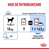 Royal Canin Light Weight Care Adult hrana umeda caini pentru controlul greutatii, 12 x 85 g