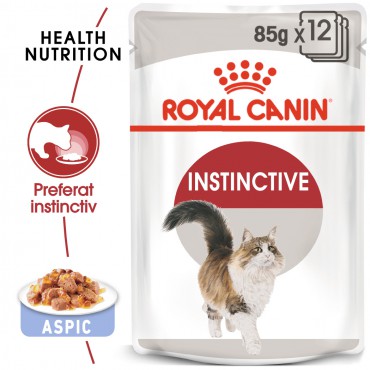 Royal Canin Instinctive In Jelly Adult hrana umeda pisici in aspic 12x85 g