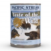 Hrană umedă caini TASTE OF THE WILD Pacific Stream, fără cereale, cu somon conserva 390 g