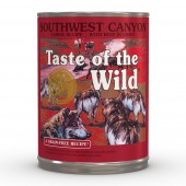 Hrană umedă caini TASTE OF THE WILD Southwest Canyon, fără cereale, conserva vita 390 g