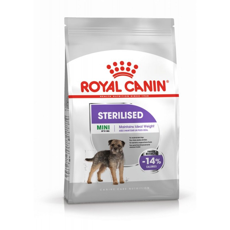 Royal Canin Mini Sterilised Adult hrana uscata caine de talie mica sterilizat, 8 kg