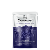 Hrana umeda pisici Canagan Senior Sterilised cu pui plic 85 g