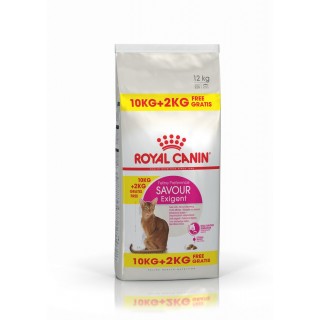10kg + 2kg gratis Royal Canin Exigent Savour Adult hrana uscata pisici pentru apetit capricios