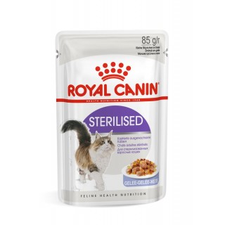 Royal Canin Sterilised Jelly hrana umeda pisici in gelatina 12x85g